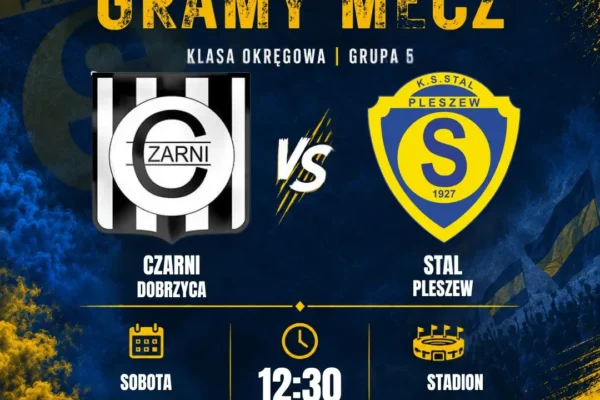 Stal Pleszew zagra derbowy mecz z Czarnymi Dobrzyca w 9. kolejce