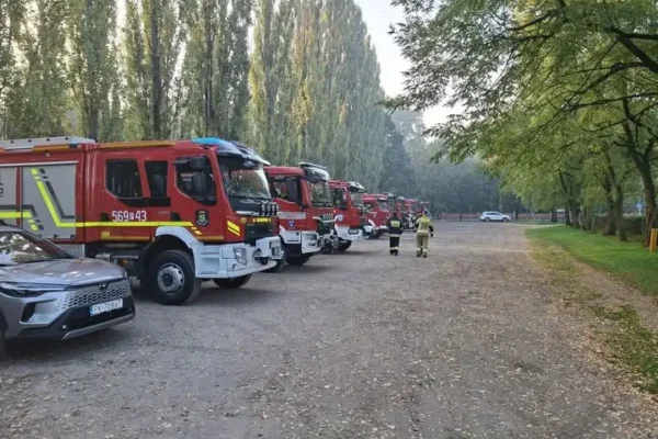 Strażacy z powiatu pleszewskiego szkolili się w gminie Dobrzyca