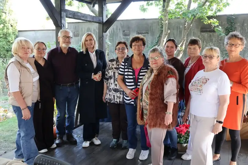 Dożynki w Ogrodzie Społecznym przy ul. Krzywoustego w Pleszewie