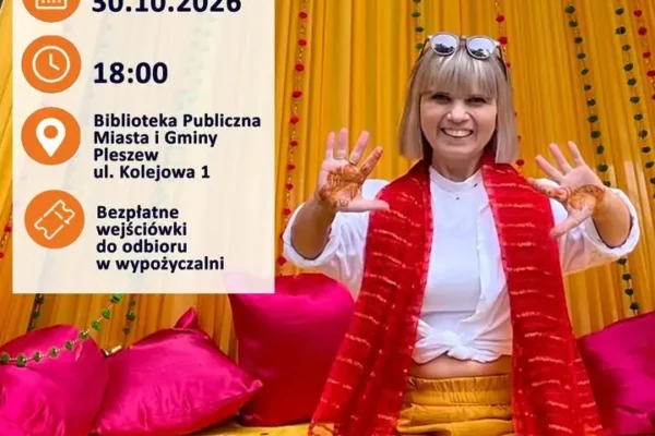 Spotkanie podróżnicze w Pleszewie: Marta Błaszczak opowie o samotnej wyprawie do Indii