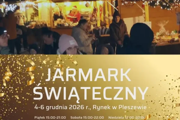 Pleszewski Jarmark Bożonarodzeniowy 2026 – ruszyły zapisy dla wystawców