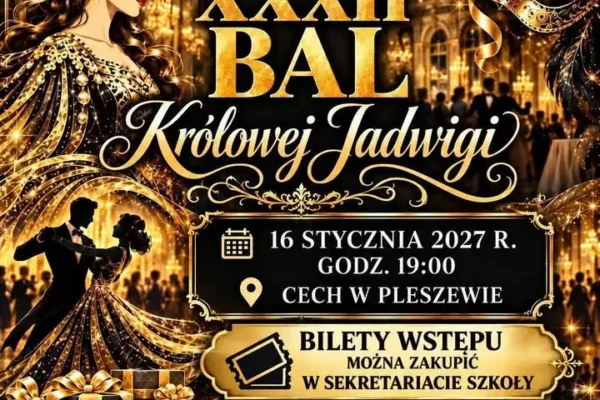 Bal Królowej Jadwigi w Pleszewie – bilety już w sprzedaży