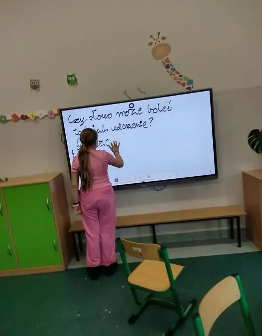 Dzieci ze świetlicy w Pleszewie uczą się, jak zatrzymać hejt