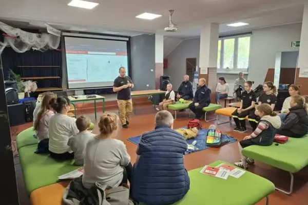 Krajowy Trening Rodzinny w gminie Dobrzyca — mieszkańcy uczyli się reagować w zagrożeniu