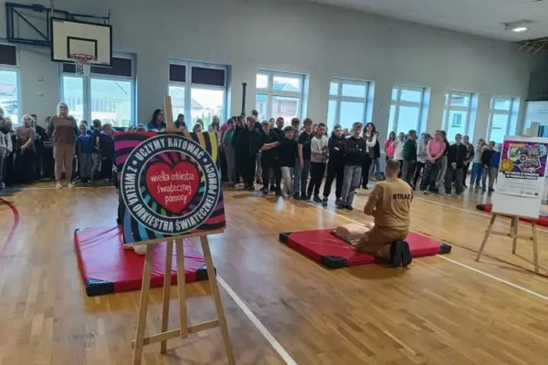 OSP Broniszewice uczyła pierwszej pomocy w Broniszewicach i Żegocinie