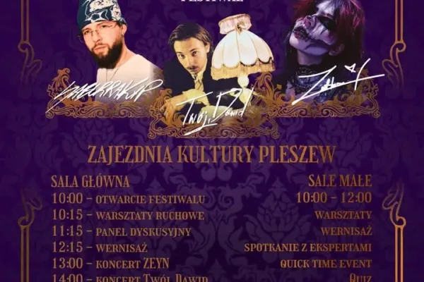 Festiwal „Departament Marzeń” w Pleszewie – jutro dzień pełen sztuki i muzyki
