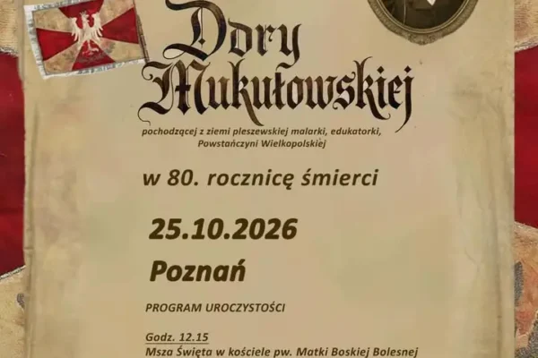 Dora Mukułowska – malarka, edukatorka i powstańczyni wielkopolska – doczeka się miejsca pamięci w Poznaniu