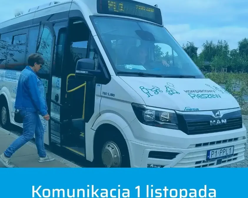 1 listopada w Pleszewie: linie PL1 i PL2 pojadą według sobotniego rozkładu