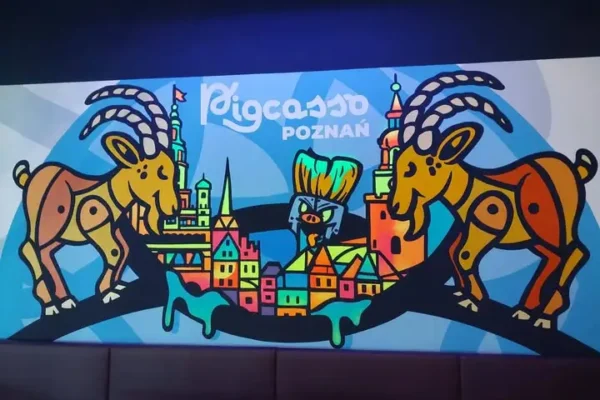 Klasy 6b i 6c z wizytą w Poznaniu: Pigcasso i stadion Lecha