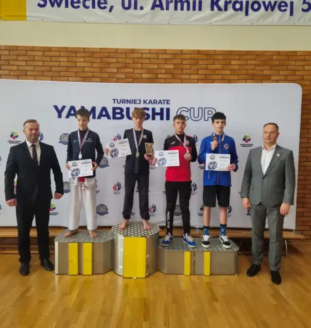 Pleszewski Klub Karate z medalami na Yamabushi Cup w Świeciu